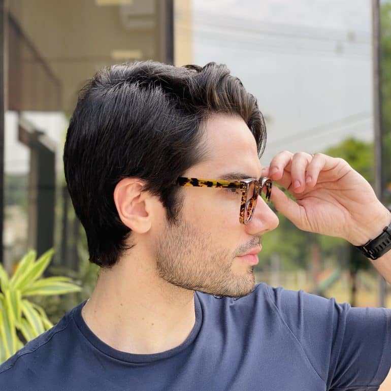 safine com br oculos de grau masculino quadrado rajado alvaro 2