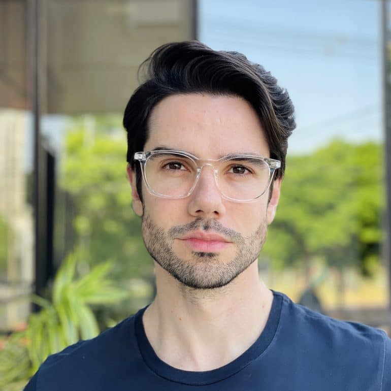 safine com br oculos de grau masculino quadrado transparente ivo