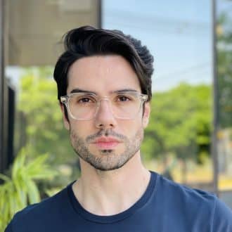 safine com br oculos de grau masculino quadrado transparente nathan