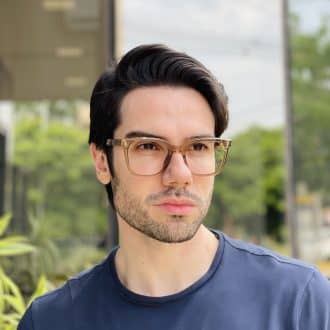 safine com br oculos de grau masculino quadrado verde alvaro 1