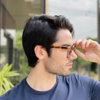 safine com br oculos de grau masculino quadrado verde alvaro 3