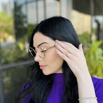 safine com br oculos de grau feminino gatinho nude e marrom anna 2