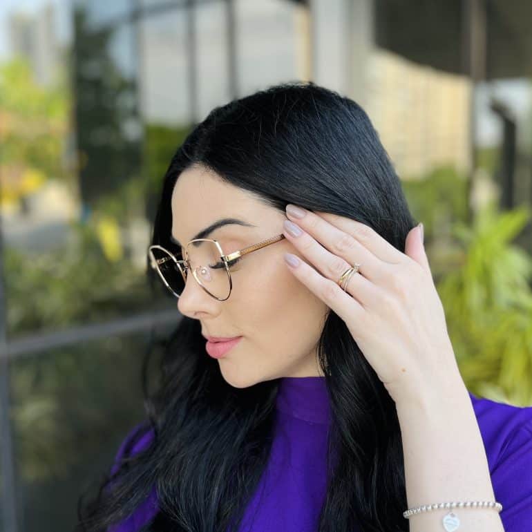 safine com br oculos de grau feminino gatinho nude e marrom anna 2