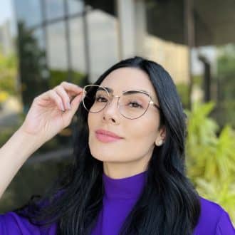 safine com br oculos de grau feminino gatinho nude e marrom anna 3