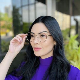 safine com br oculos de grau feminino gatinho nude e marrom anna 4