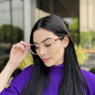 safine com br oculos de grau feminino quadrado transparente amanda 3