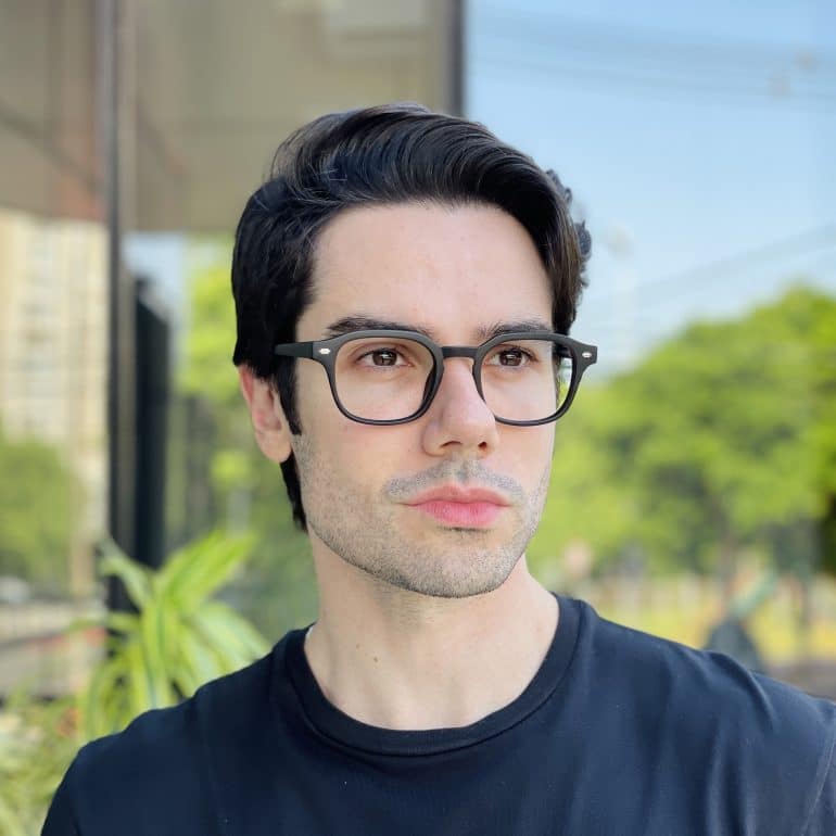 safine com br oculos de grau masculino quadrado preto nathan 1