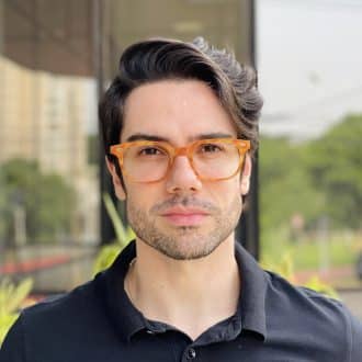 safine com br oculos de grau masculino retangular caramelo mauro