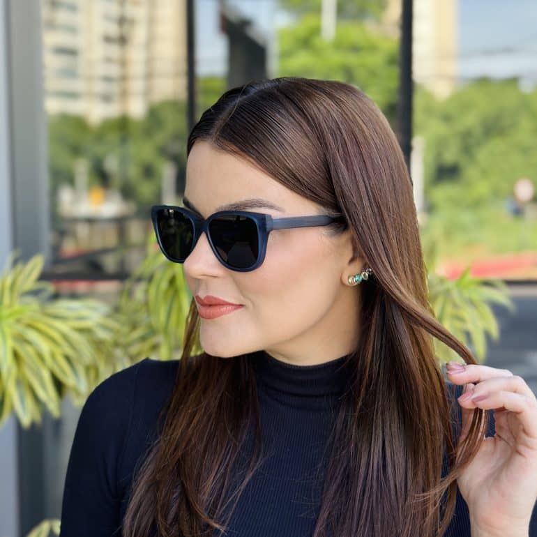 safine com br oculos de sol feminino gatinho azul dafne 5