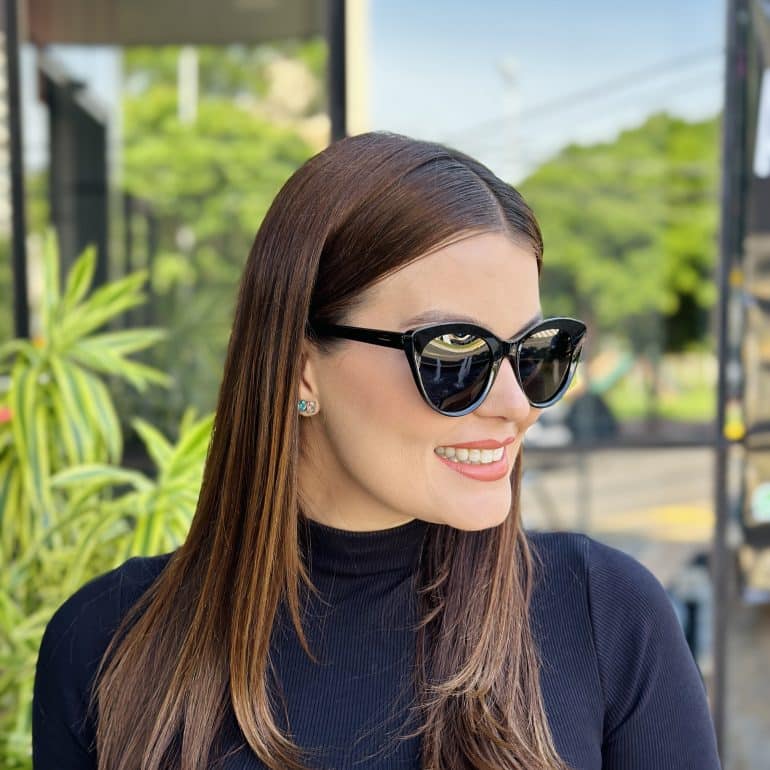 safine com br oculos de sol feminino gatinho preto anita 2