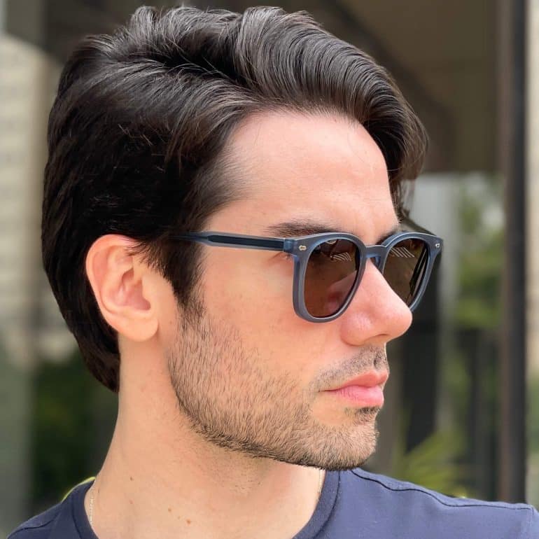 safine com br oculos de sol masculino quadrado azul denis 2