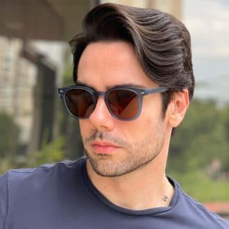 safine com br oculos de sol masculino quadrado azul denis 4