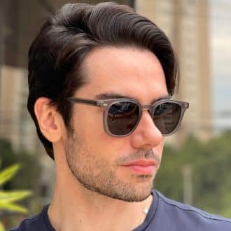 safine com br oculos de sol masculino quadrado cinza denis 1
