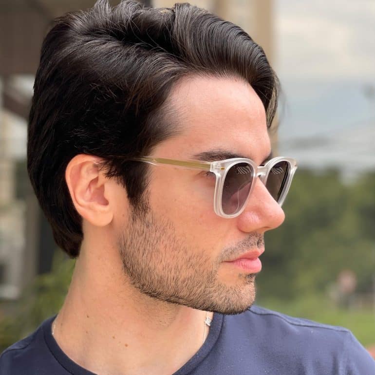 safine com br oculos de sol masculino quadrado fosco denis 2