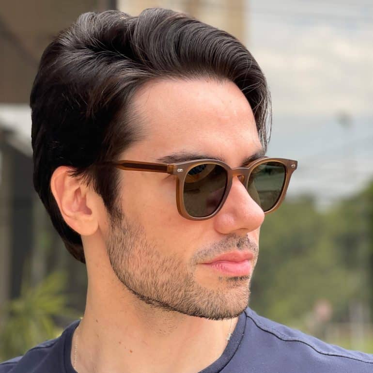 safine com br oculos de sol masculino quadrado marrom denis 1
