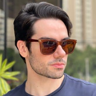 safine com br oculos de sol masculino quadrado marrom eliezer 1