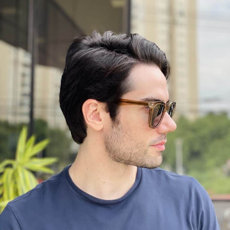 safine com br oculos de sol masculino quadrado marrom transparente eliezer 1