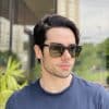 safine com br oculos de sol masculino quadrado preto e tartaruga eliezer