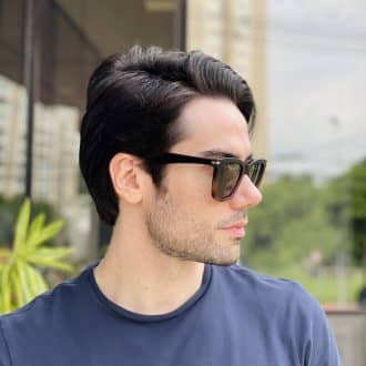 safine com br oculos de sol masculino quadrado preto e tartaruga eliezer 2