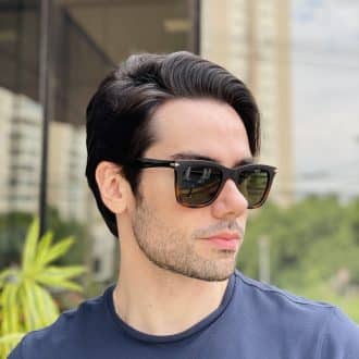 safine com br oculos de sol masculino quadrado preto e tartaruga eliezer 3