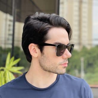 safine com br oculos de sol masculino quadrado preto transparente eliezer 1
