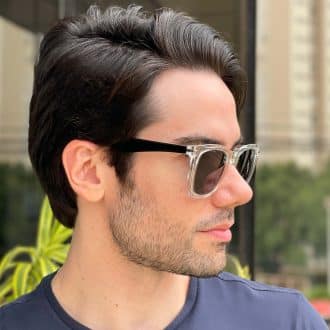 safine com br oculos de sol masculino quadrado transparente eliezer 2