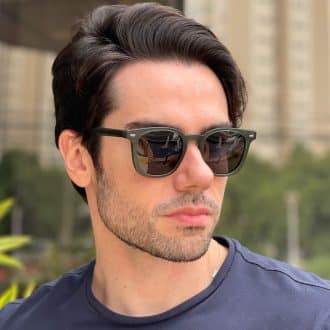 safine com br oculos de sol masculino quadrado verde denis 1