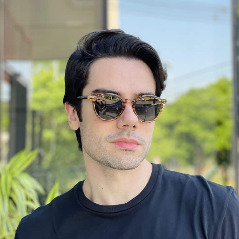 safine com br oculos de sol masculino redondo rajado caua 1