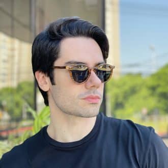 safine com br oculos de sol masculino redondo rajado caua 3