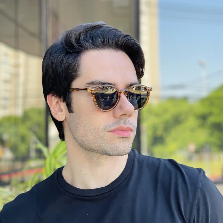 safine com br oculos de sol masculino redondo rajado caua 3