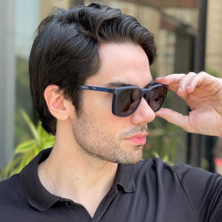 safine com br oculos 2 em 1 clip on masculino quadrado azul ruan 2