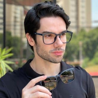 safine com br oculos 2 em 1 clip on masculino quadrado azul ruan 5