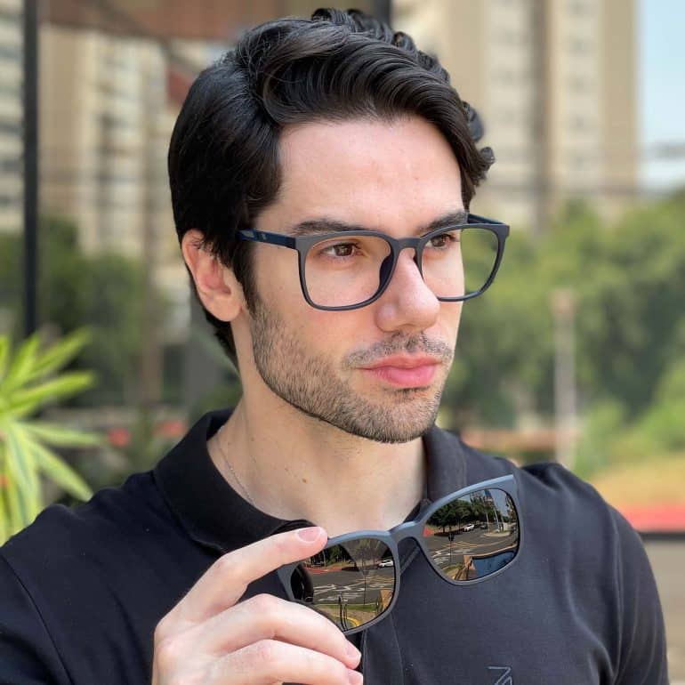 safine com br oculos 2 em 1 clip on masculino quadrado azul ruan 5