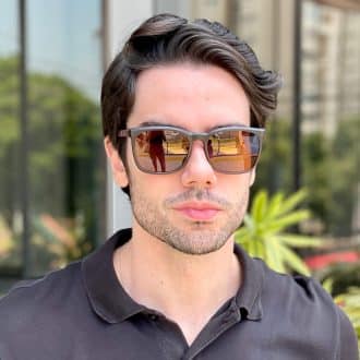 safine com br oculos 2 em 1 clip on masculino quadrado marrom ruan 9