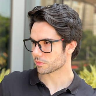 safine com br oculos 2 em 1 clip on masculino quadrado preto ruan 8
