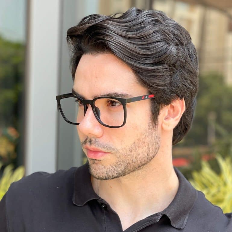 safine com br oculos 2 em 1 clip on masculino quadrado preto ruan 8