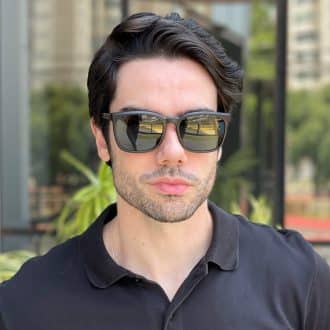 safine com br oculos 2 em 1 clip on masculino quadrado tartaruga ruan