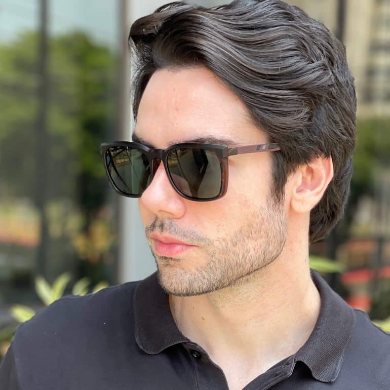 safine com br oculos 2 em 1 clip on masculino quadrado tartaruga ruan 4
