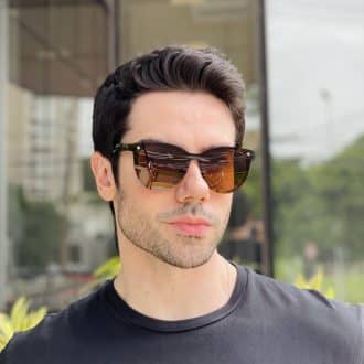 safine com br oculos 2 em 1 clip on masculino redondo marrom mateus 4