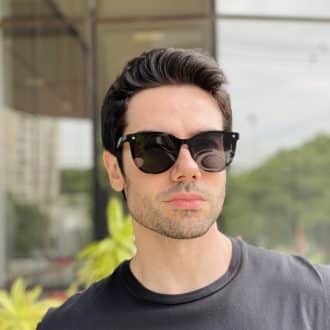 safine com br oculos 2 em 1 clip on masculino redondo preto mateus 5