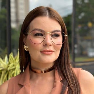safine com br oculos de grau feminino hexagonal marsala polly 1