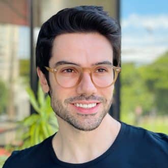 safine com br oculos de grau masculino redondo marrom levi