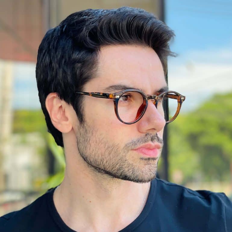 safine com br oculos de grau masculino redondo tartaruga levi 2