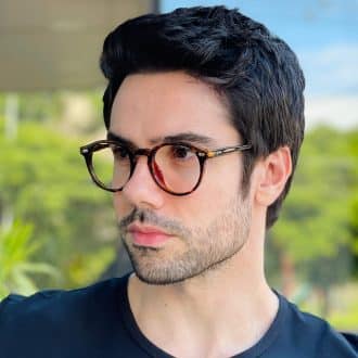 safine com br oculos de grau masculino redondo tartaruga levi 4
