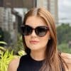 safine com br oculos de sol feminino gatinho rajado talita