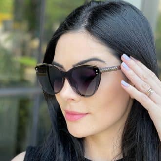 safine com br oculos feminino 2 em 1 clip on gatinho cinza amelia 2