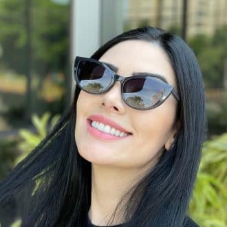 safine com br oculos feminino 2 em 1 clip on gatinho cinza joice 1