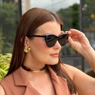 safine com br oculos feminino 2 em 1 clip on gatinho marrom amelia 2 0 2