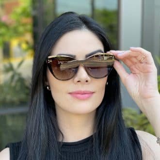 safine com br oculos feminino 2 em 1 clip on gatinho marrom amelia 3