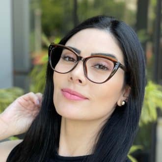 safine com br oculos feminino 2 em 1 clip on gatinho marrom amelia 5
